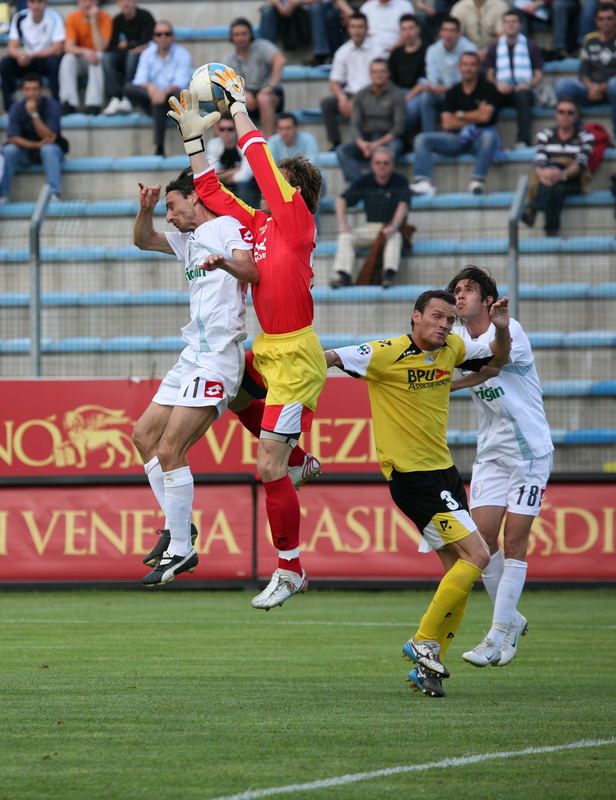 La presa aerea ( Treviso-Albinoleffe serie B )