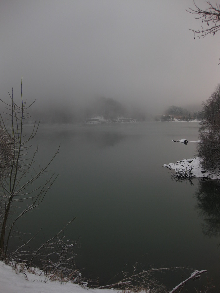 La prima nebbia dell'anno..