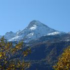 la prima neve sui monti