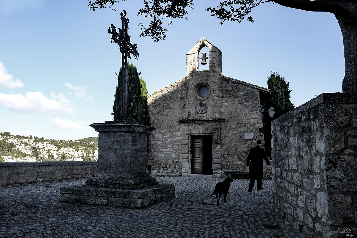 La promenade (5) aux Baux 