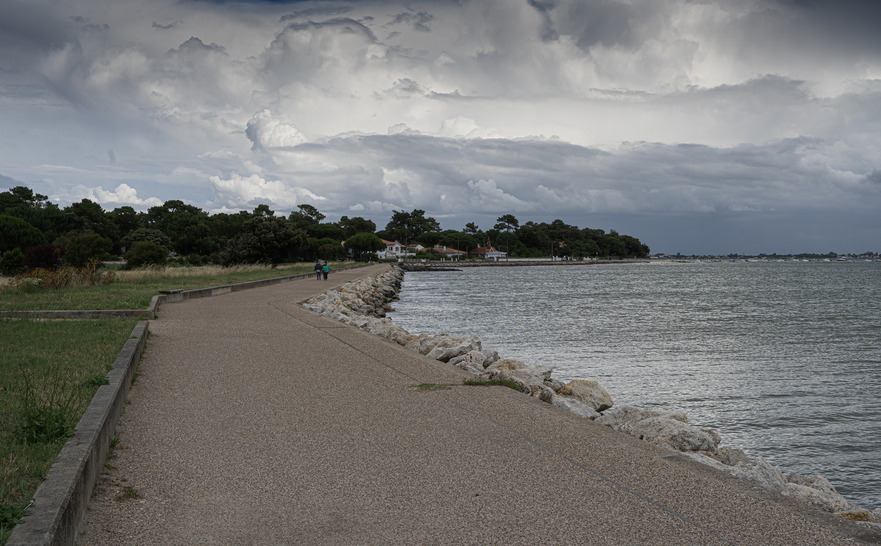 La promenade avant l'orage