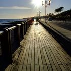 La promenade du bord de mer