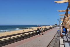 La promenade du front de mer à Capbreton