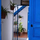 La puerta azul