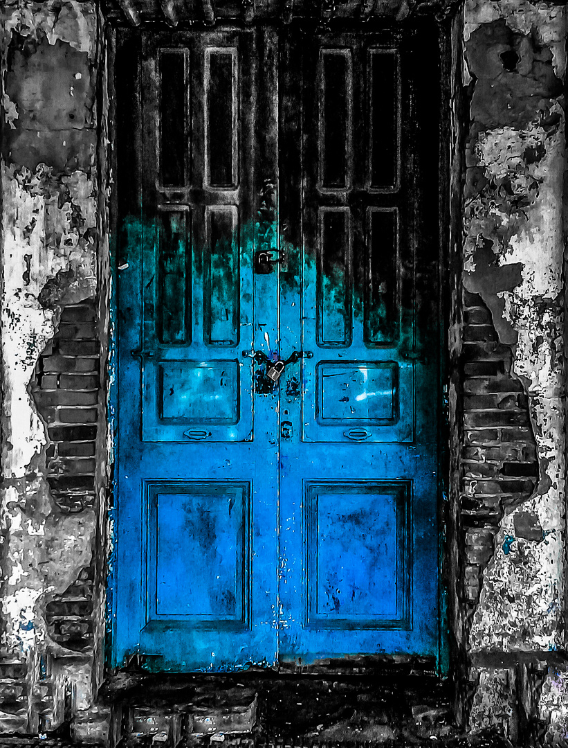 La puerta Azul 