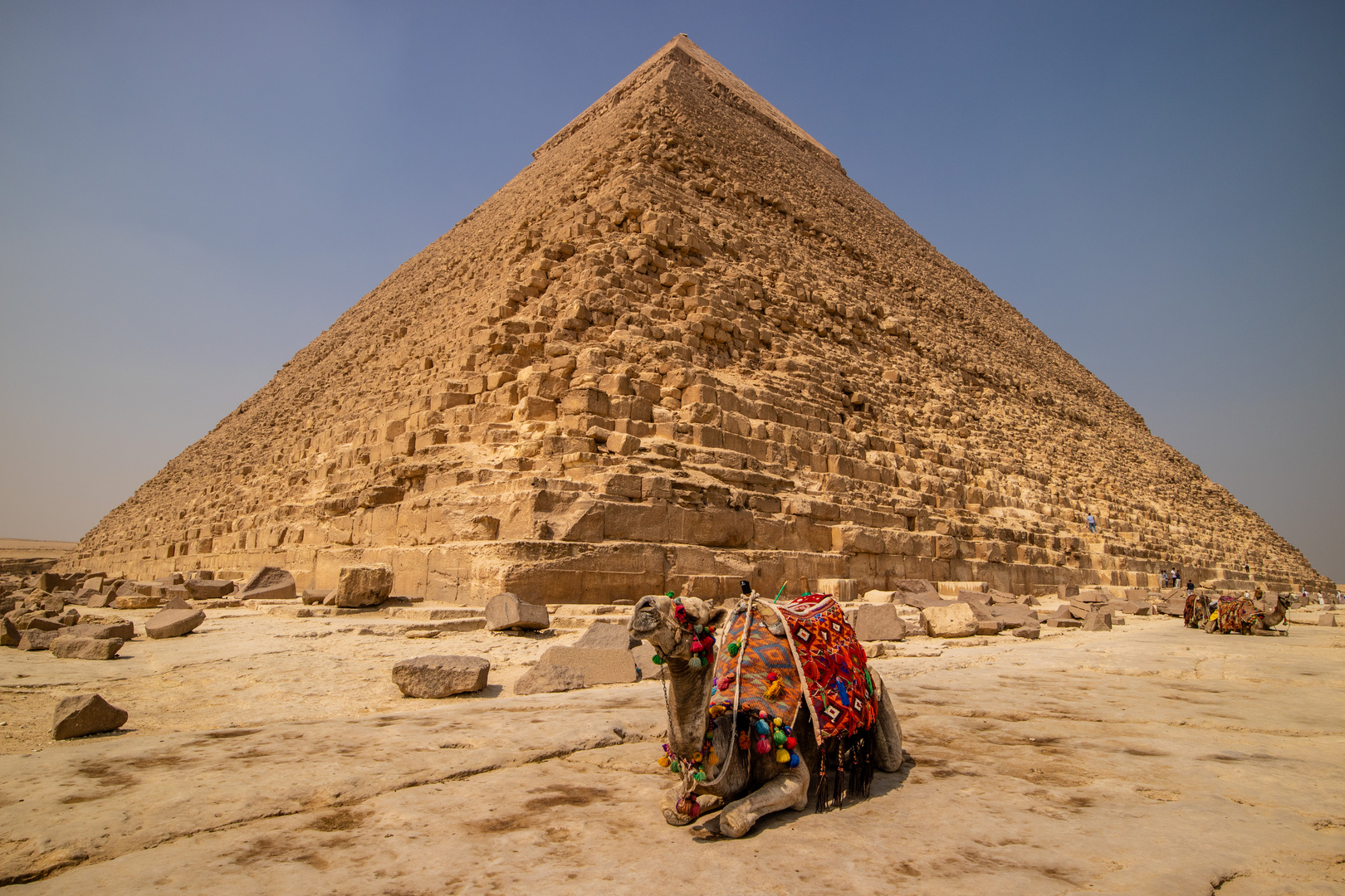 La pyramide de Khéphren.