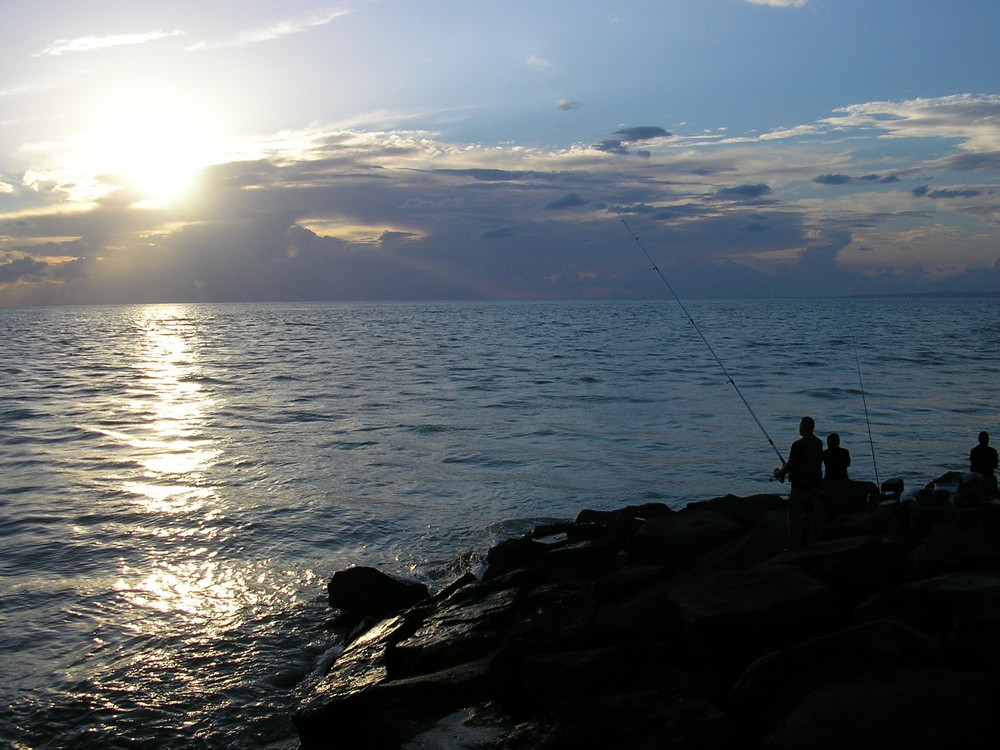 La quiete di un tramonto sul mare (estate 2008)