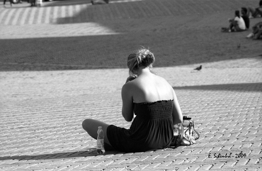 La ragazza di Piazza del Campo