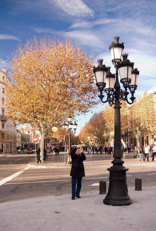 La Ramblas Laternen