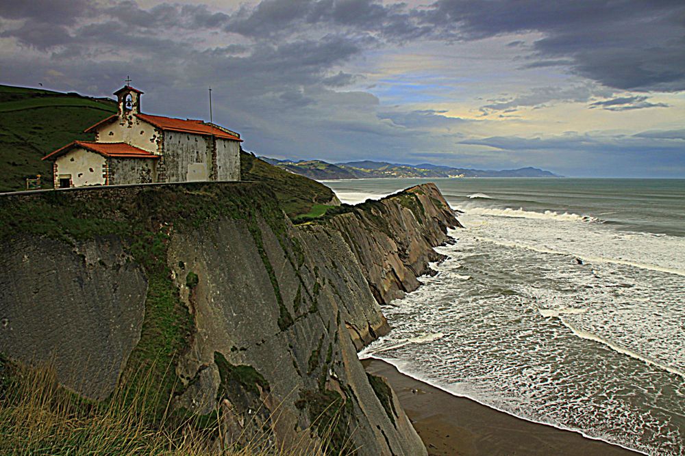 La rasa mareal o flysch de Zumaia.