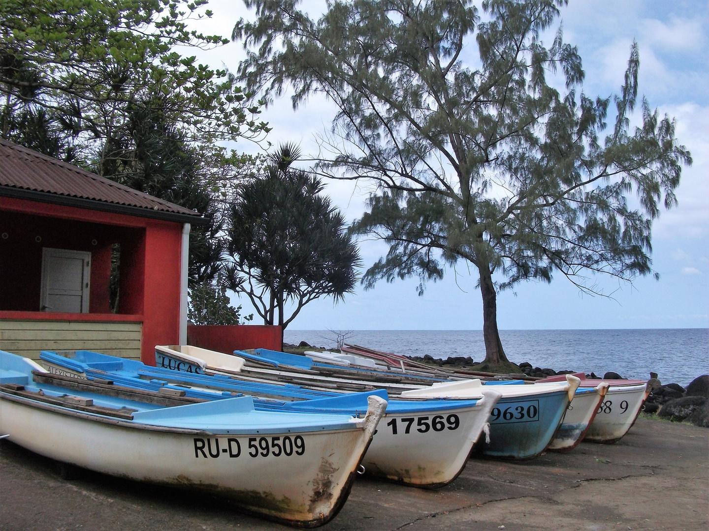 LA REUNION  Anse des cascades à Ste Rose