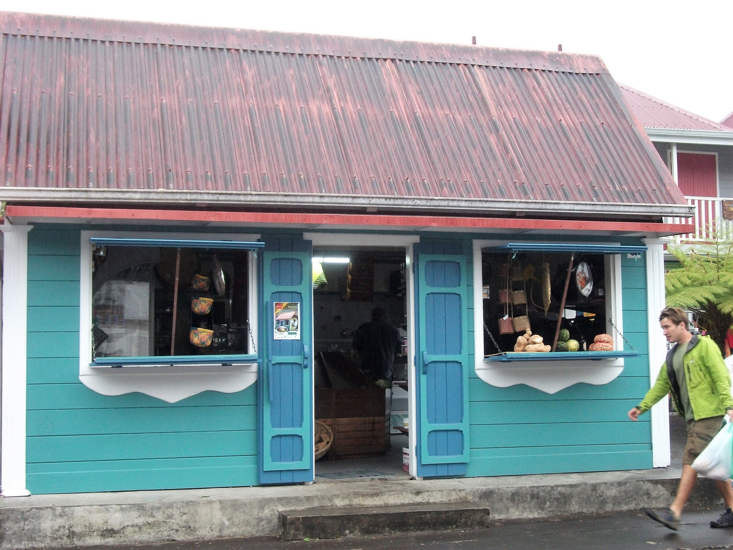 LA REUNION - boutique à Cilaos