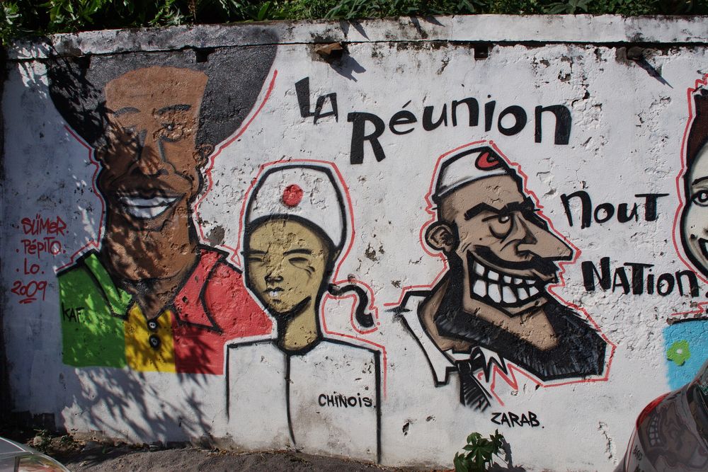 La Réunion - Graffiti in St. Pierre