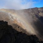 La Réunion - Regenbogen an der Caldera des Piton de la Fournaise