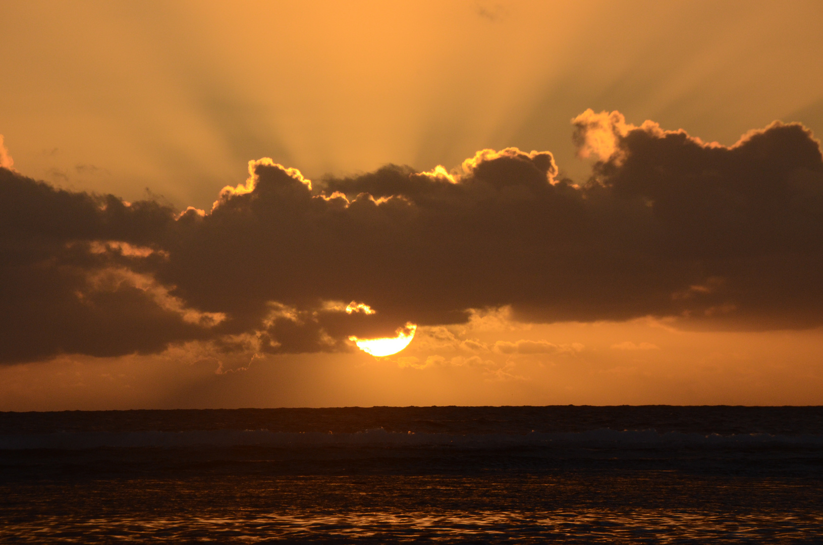 La Réunion : Sonnenuntergang in St. Gilles