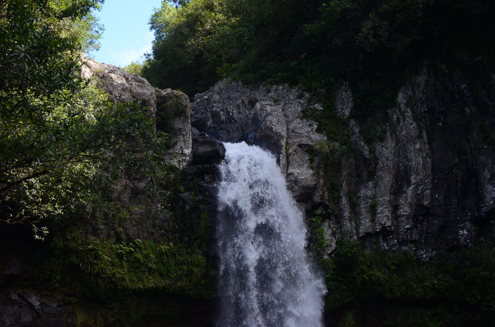 La Réunion - Wasserfall zum Bassin La Mer