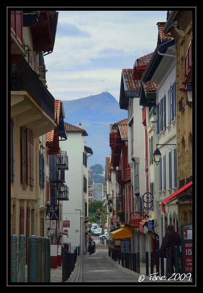 La Rhune depuis St Jean de Luz