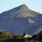 La Rhune vue du château d'Abbadia !