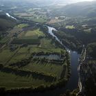 La rivière Espérance vue du ciel