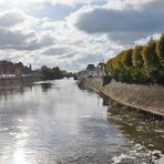 La rivière "La Sarthe" prise au Mans.