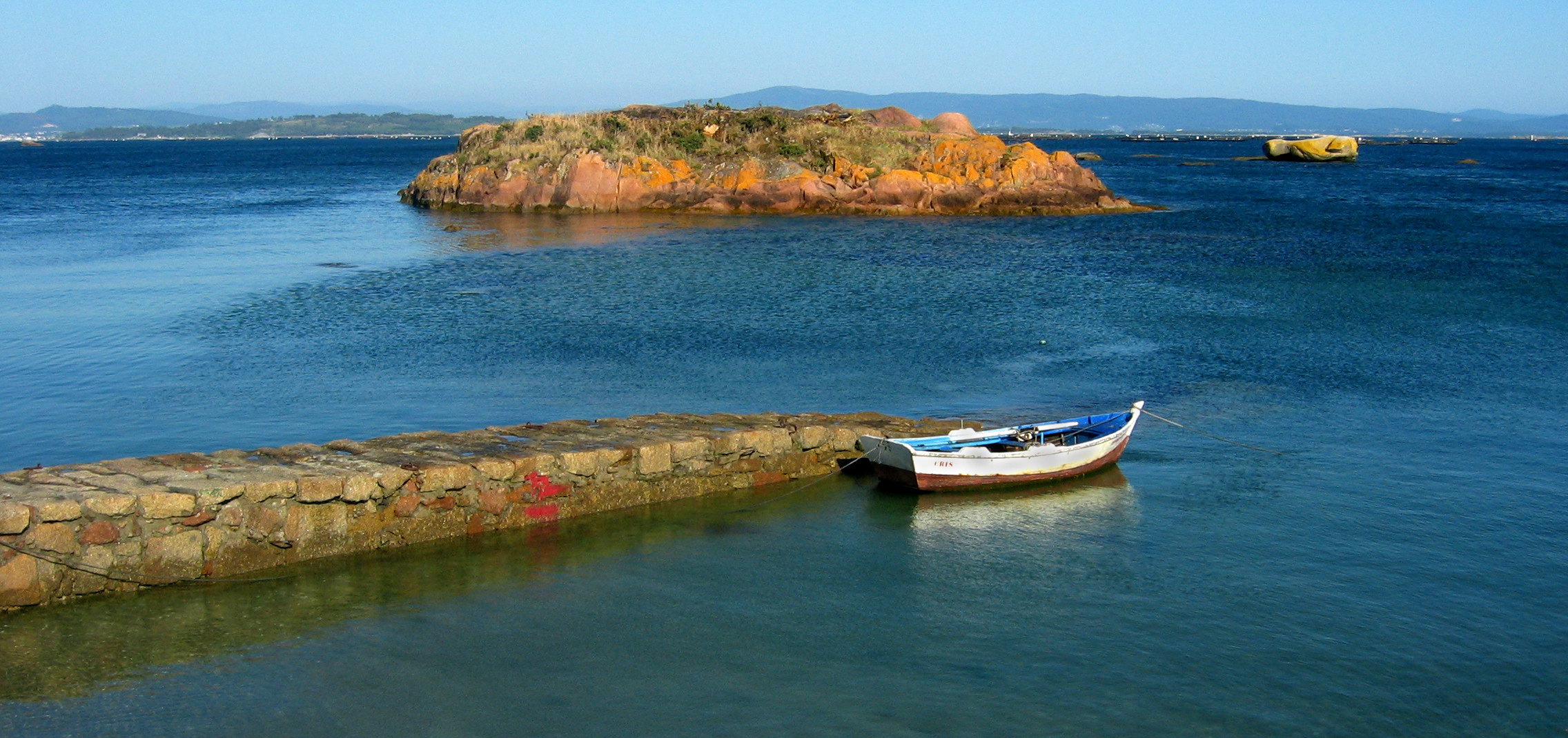 La roca de colores en Palmeira