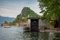 La rocca di Calde, dalla terza darsena