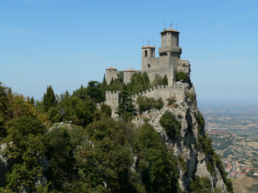 La Rocca di San Marino Foto Immagini paesaggi, formato panoramico