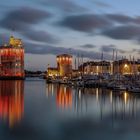 La Rochelle - Alter Hafen nach Sonnenuntergang