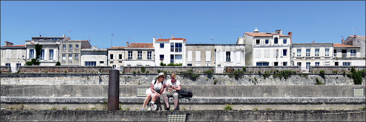 La Rochelle, am alten Hafen