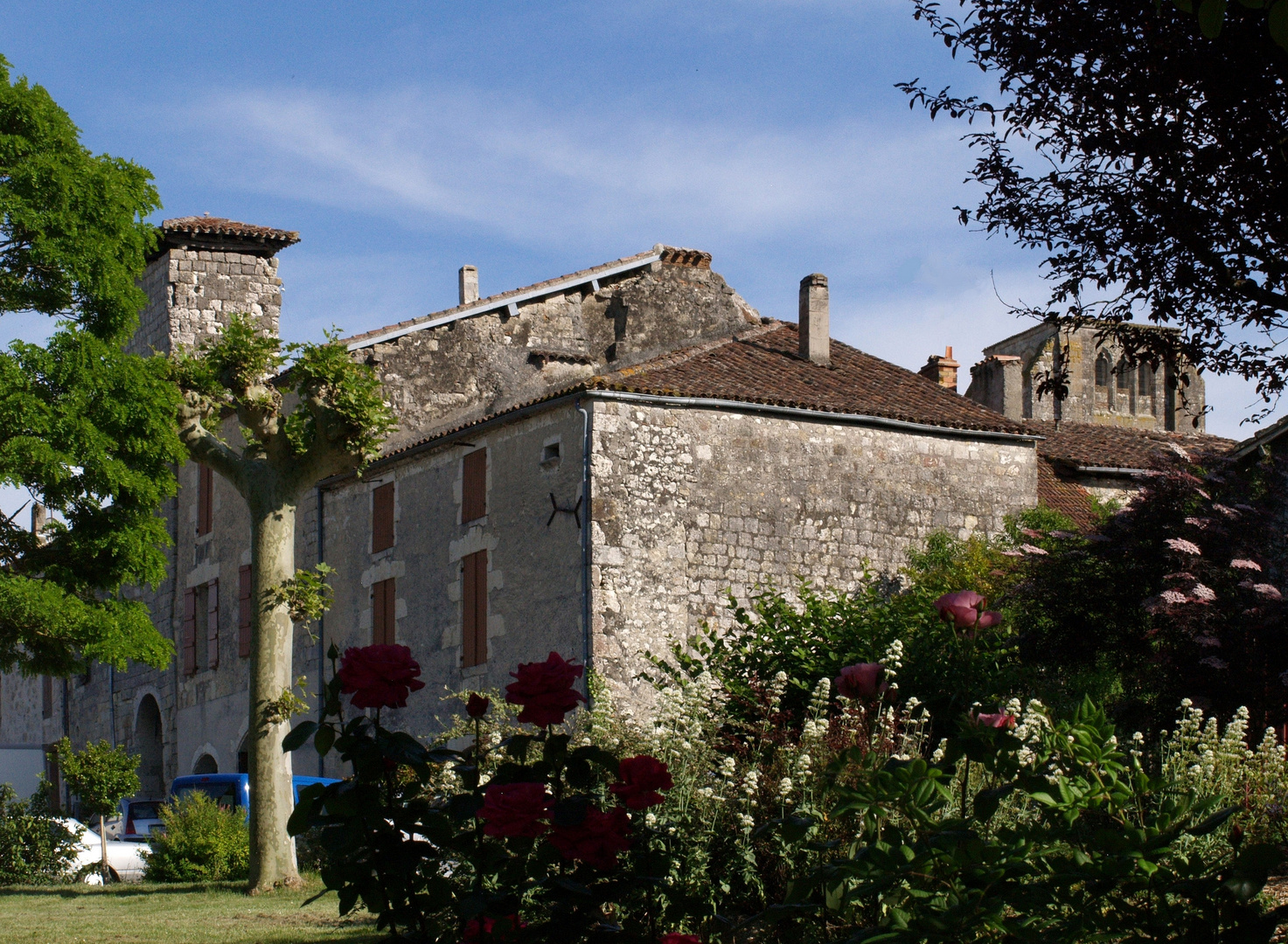 La Romieu – Une des portes du village fortifié – Eins der Tore des befestigten Dorfes