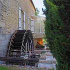 La roue du moulin de Comporté sur la Charente
