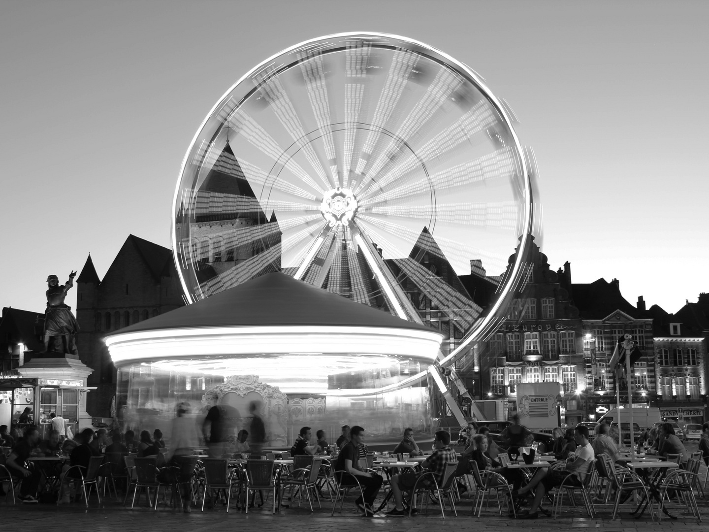 La roue et le manège