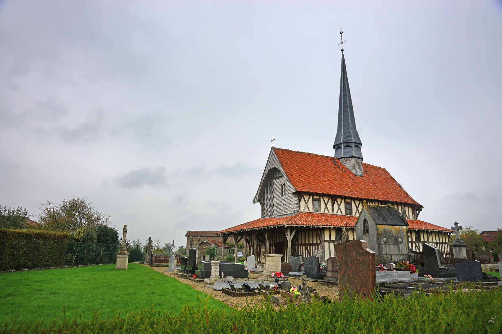 La route des églises au "pan de Bois"