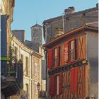 La rue Charron vue de la Place du Lion d’Or