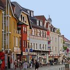 La rue principale de Sinsheim  --  Die Hauptsrtasse von Sinsheim