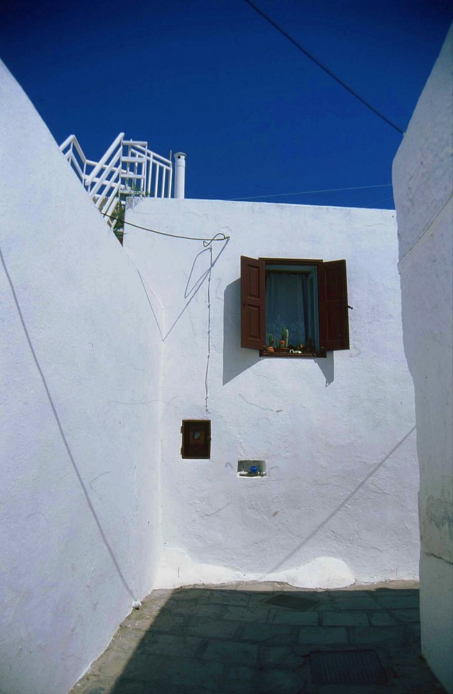 la ruelle à la fenêtre