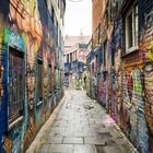 La ruelle aux graffitis