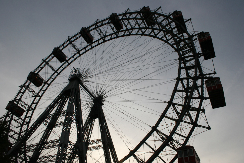 La ruota del Prater di Vienna - Riesenrad Wien