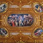 La sagesse (Sapientia), peinture centrale ovale du plafond de la Salle Dorée