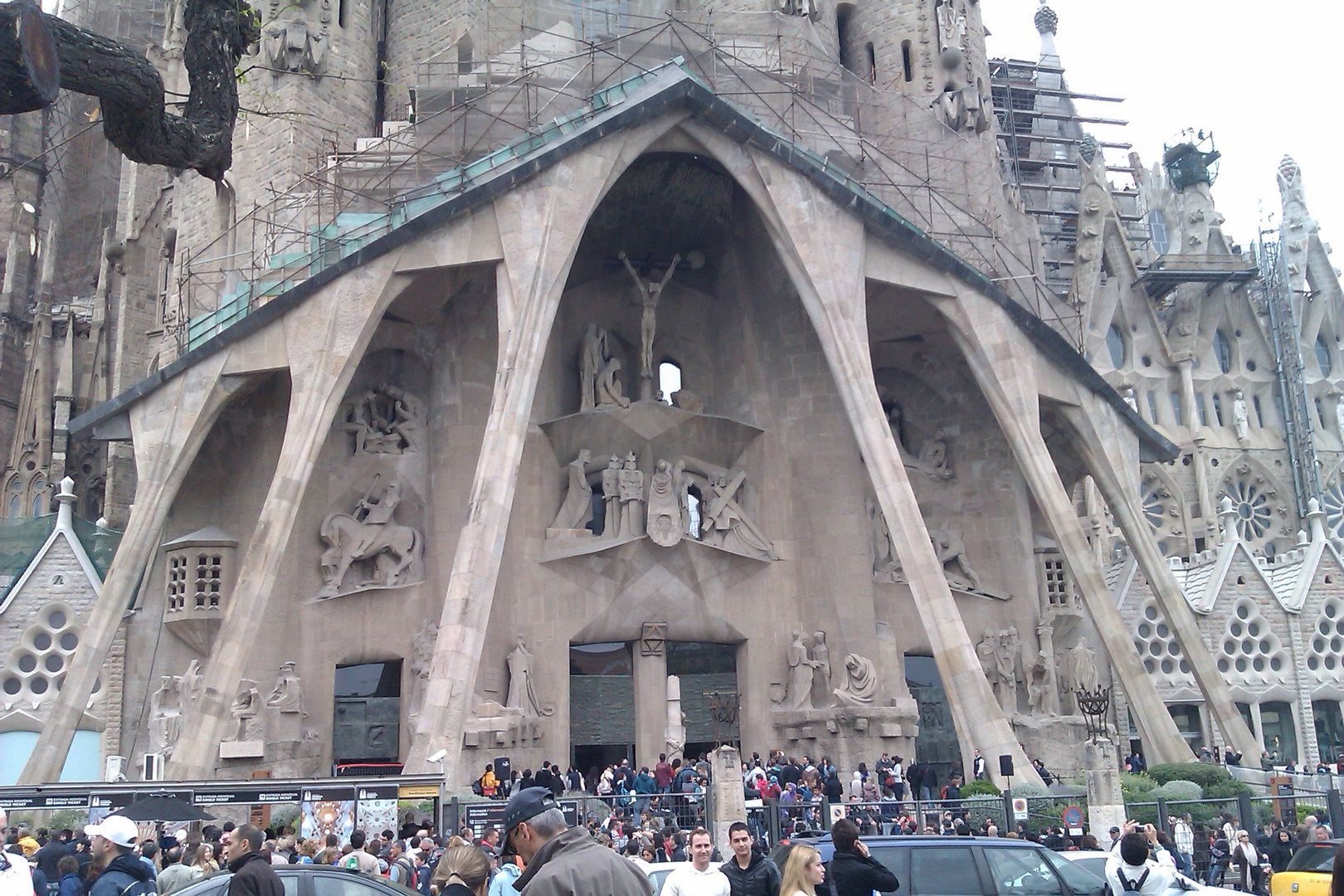 La sagrada Familia, Barcelone.