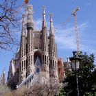 La Sagrada Familia, Barcelone ....