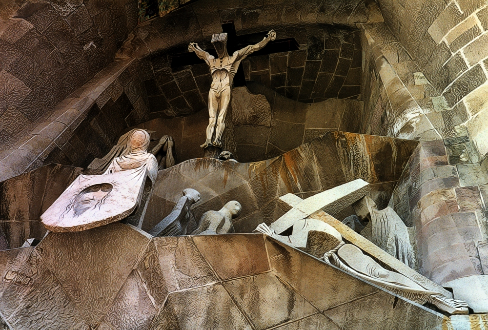 La Sagrada Família (detail)