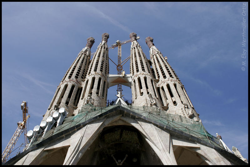 La Sagrada Familia (detalle)