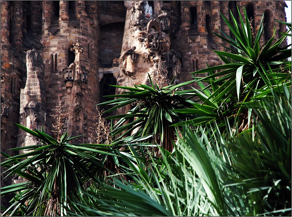 La Sagrada Familia di Antonio Gaudi .