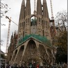 La sagrada familia mit viel mehr Türmen