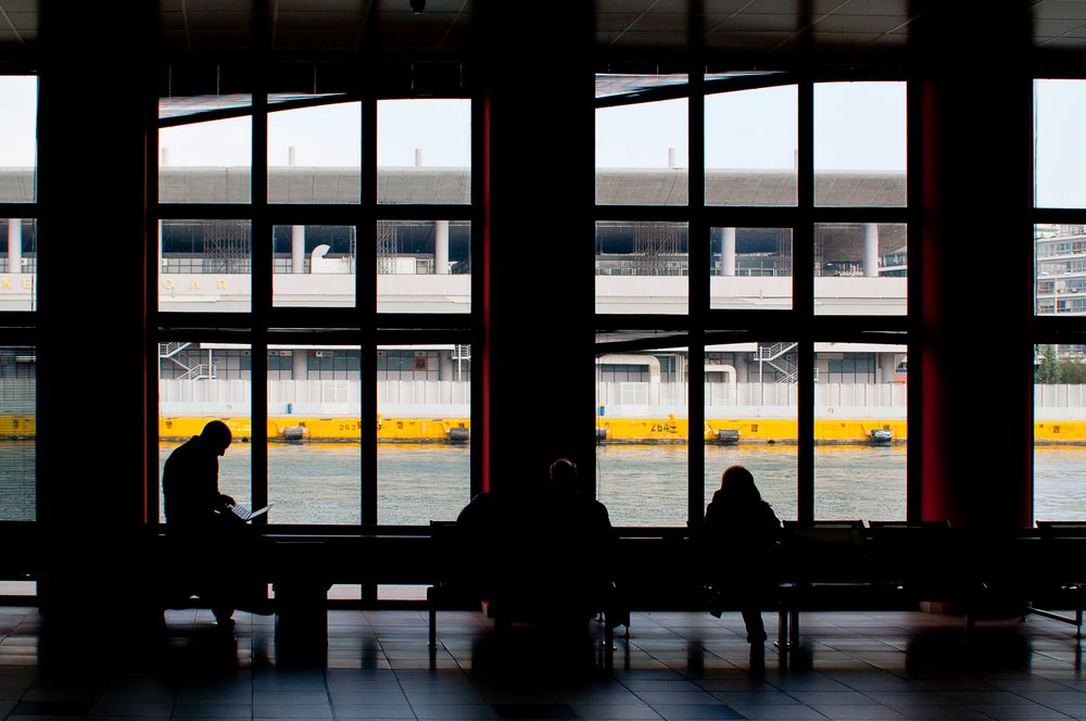 la sala d'attesa