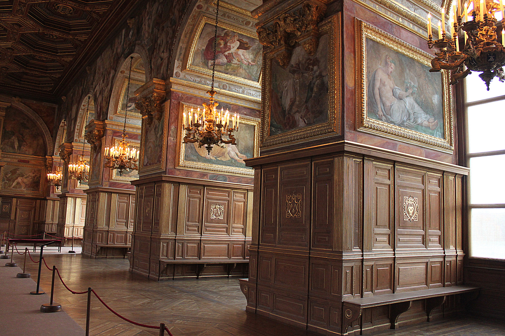 La salle de bal de Fontainebleau