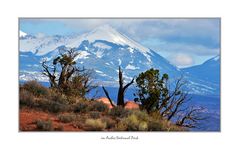 La Salle Mountains aus dem Arches NP