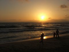 L.A. Santa Monica Beach Sunset