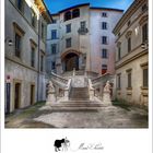 la scala di piazza pianciani a spoleto